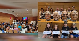 Presentaci emotiva de la restauraci integral dels nans de lArbo a la Casa de Cultura