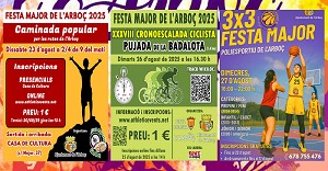 LArbo es posa en marxa: esport, passi i tradici a la Festa Major 2025