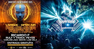 LArbo viur el Remember Festival de msica electrnica el 10 de setembre amb la seva quarta edici