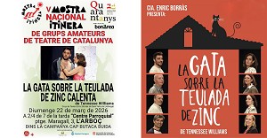 La gata sobre la teulada de zinc calenta, un cl�ssic del teatre al Centre Parroquial de l�Arbo�