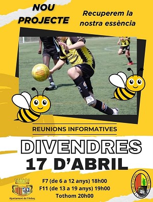 El Club de Futbol Base l�Arbo� impulsa un nou projecte per refor�ar els valors esportius i de comunitat