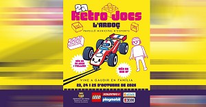 LEGO, Playmobil i Scalextric protagonitzaran la segona edici� de Retro Jocs l�Arbo�